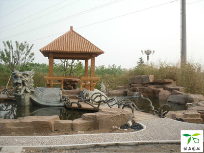 成都仿木涼亭施工公司為您介紹水泥仿木涼亭工藝|成都佳石園林景觀工程